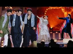 Crazy Dance of Shahrukh, Salma and Aamir Khan at Anant Ambani & Radhika's Wedding