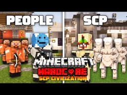 100 Players Simulate a HUGE Minecraft Civilization in an SCP Apocalypse