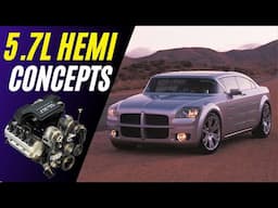 Top 5 Dodge Concept Cars with the 5 7L Hemi V8 Engine!