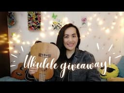 HAPPY 10K SUBSCRIBERS! Brand new ukulele give away!