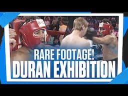 Rare Roberto Duran Exhibition Fight!