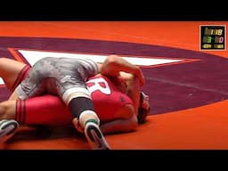 165lbs Mac Church (Virginia Tech) vs Andrew Barbosa (Rutgers)