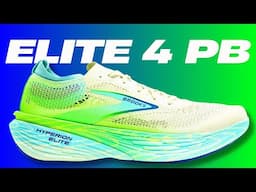 BROOKS Hyperion Elite 4 PB Review! RACE DAY MACHINE!