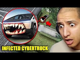 Drone Catches INFECTED CYBERTRUCK Outside My House...