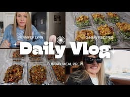 ✨NEW✨ Super Chatty Daily Vlog + Sunday Meal Prep: Marry Me Chicken Cheese Tortellini Recipe!