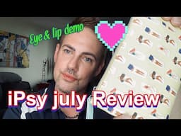 IPSY JULY REVIEW and Demo| Is Ipsy getting better? #beauty#ipsy +  July Free Giveaway Contest