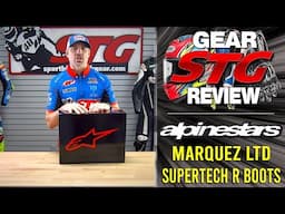 Alpinestars Supertech R V2 Vented Marquez Limited Edition Boots from SportbikeTrackGear.com