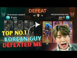 *Extremely Intense* 😲 My Experience Facing Top Rank Korean Player ⚔️ || Shadow Fight 4 Arena