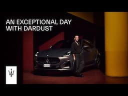 An exceptional day with Dardust and Maserati Grecale Folgore