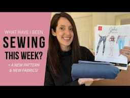 Sewing catch up! | New make, new fabrics & a new trousers pattern!