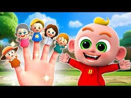 Finger Family | Baby Finger, Daddy Finger | Nursery Rhymes & Kids Songs |  Little PIB