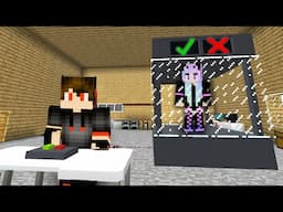 Using LIE DETECTOR on My SISTER in MINECRAFT!