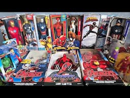 MARVEL'S SPIDER-MAN SERIES UNBOXING, SPIDEY, HULK, CAPTAIN AMERICA, IRON MAN, SUPERMAN, DEADPOOL