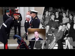 Prince Harry spoke with the families of WWII survivors on BBC's The One Show tonight