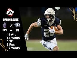 Dylan Laube (New Hampshire RB) vs Albany (2023)