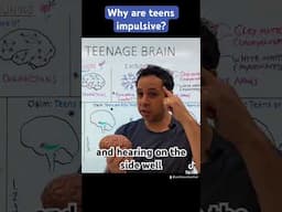 Why are teens impulsive? #biology #appsychology ##appsych #brain #teen