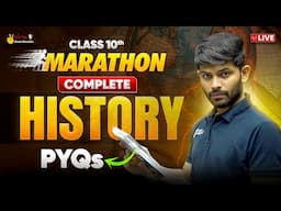 Live Marathon Complete History | Complete Revision Class 10 SST | Session 2025 | Digraj sir