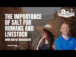 The Importance of Salt for Humans and Livestock  | Darryl Bosshardt of Redmond Incorporated