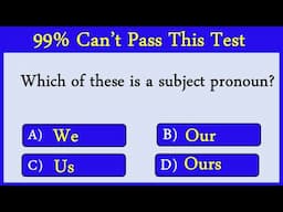 Pronoun Quiz 19: If You Pass This Test, Your English is Amazing!