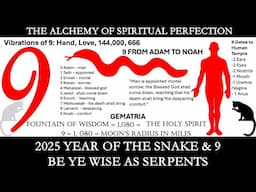 2025 Year of Snake 9, Serpent Wisdom for Year of Snake in 2025, Numerology 9, Prophecy & Prediction