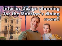 Help us choose dining room wall paper, ceiling design and tiles for our Magical Mansion!!