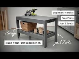 First Workbench to Build with Free Plans