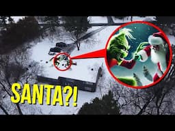 DRONE CATCHES SANTA AND GRINCH ON CHRISTMAS DAY DELIVERING PRESENTS!! (YOU WON'T BELIEVE IT)