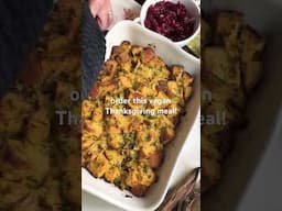 A Gourmet Vegan Thanksgiving Meal | hot for food #Shorts