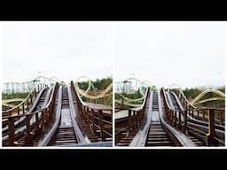 Joris en de Draak - Efteling | Water en Vuur Split-View | 4K Front Row POV