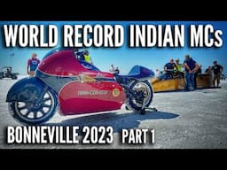 Breaking Records: Indian Land Speed Racing Team - Bonneville Speed Week 2023 (Part 1)