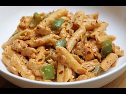 Spicy Creamy Marinara Chicken Pasta Recipe