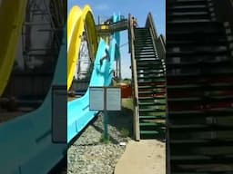 Waterslide Fail... What Not To Do At A Waterpark...