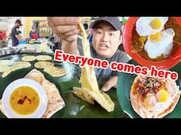 Awesome Roti Canai! This Roti Malaysia Made Me Speechless! Malaysian Food Mukbang