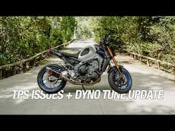 Faulty TPS Sensor + Dyno Tune Update on my MT09 SP