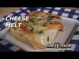 Open Face Provolone Cheese Melt Pronto