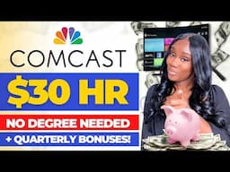 Comcast Remote Jobs $4,800/MONTH | NO DRGREE REMOTE JOBS | ONLINE JOBS