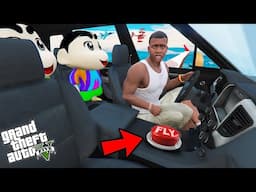 Franklin And Shinchan Making Their First Flying Car Ever In GTA 5!