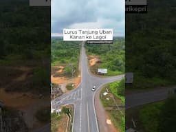 Lurus Tanjung Uban kanan ke lagoi kiri ke penaga