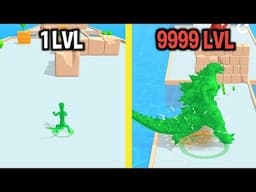 MAX LEVEL in Kaiju vs Crowd Game