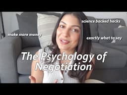 The BEST Negotiation Hacks Backed by Science (promotion, raise & salary hacks)