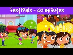 Festivals Of India | Different Types Of Festivals | Kids Festival Compilation Video | Jalebi Street