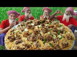 Mutton Biryani - Peshawari style Biryani Cooking by Grandpa - Food for Old Age Special People