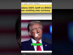 Trump Threatens BRICS with 100% Tariffs!