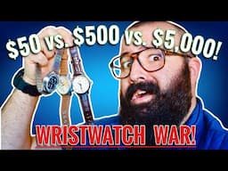 SHOCKING RESULTS: $50 vs. $500 vs. $5,000 WATCH TEST (You Won’t Believe Which Survives!)