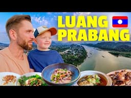 LAOS STREET FOOD to 5 STAR HOTEL DINING 🇱🇦 Everything We Ate in Luang Prabang in 2025!