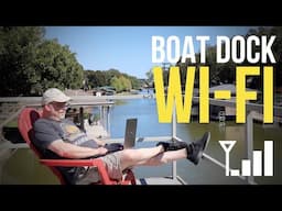 Installing Wi-Fi at the Boat Dock - NanoBeam, Ubiquiti Unifi, Synology DS1621+, AXIS