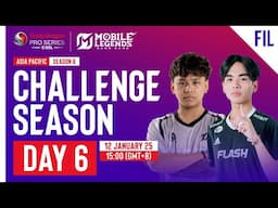 🔴 [FIL] AP Mobile Legends: Bang Bang | Snapdragon Mobile Challenge Season | Season 6 | Day 6