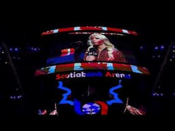 NBA national anthems by Cassandra Star (Raptors vs. Knicks) 🏀