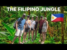 WE WENT TO THE FILIPINO JUNGLE FOR 3 DAYS🇵🇭 // Loboc River // Nuts huts 🛖 🌴😱