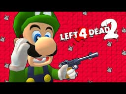 L4D2: We BULLY LUIGI To Death! (Left 4 Dead 2 Funny Moments)